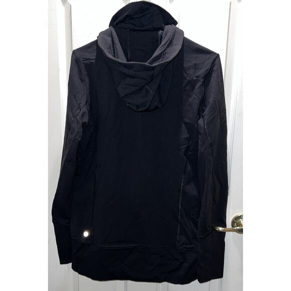 Lululemon Hooded Jacket, 18% Spandex Stretch, Ruffles Mid Length, Thumb Holes 12 - Picture 2 of 12